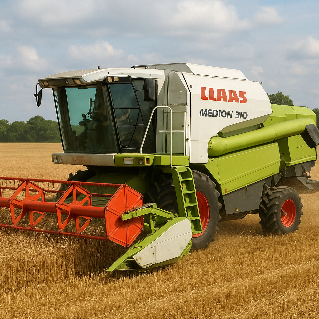 Kombajn Zbożowy Medion 310 – Claas