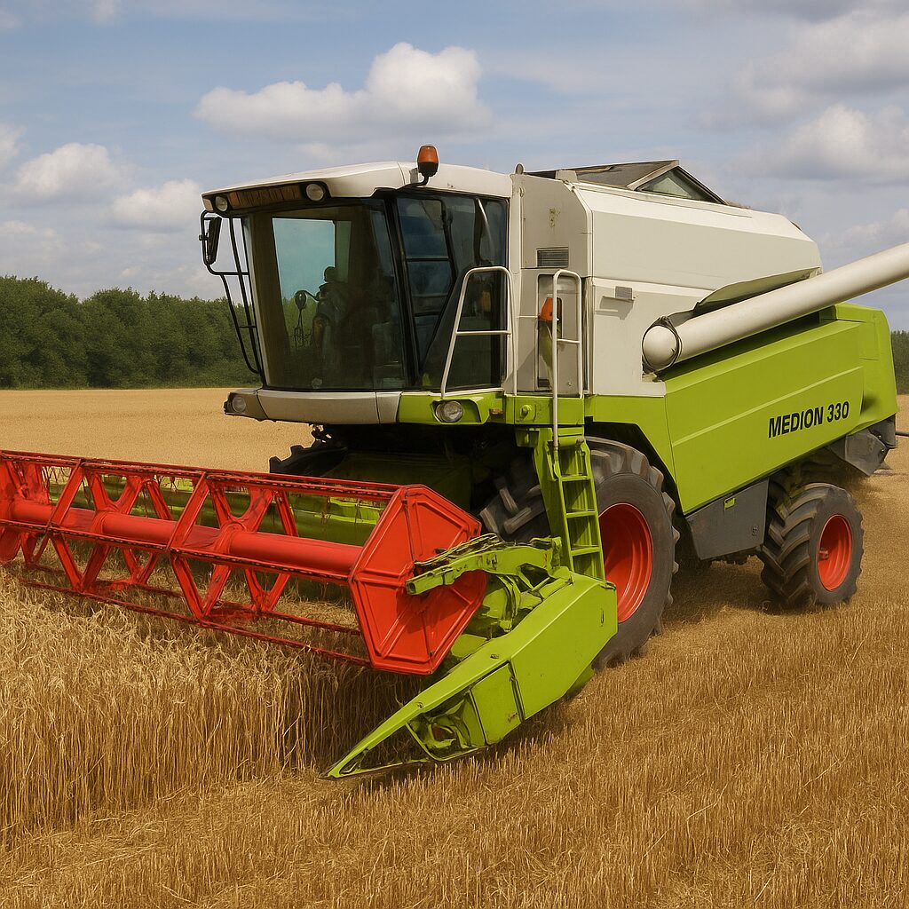 Kombajn Zbożowy Medion 330 – Claas