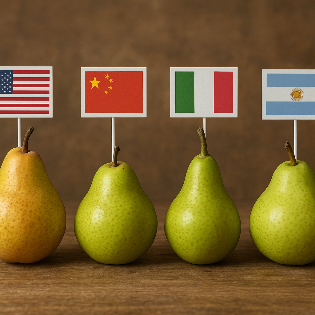 Najwięksi producenci gruszek