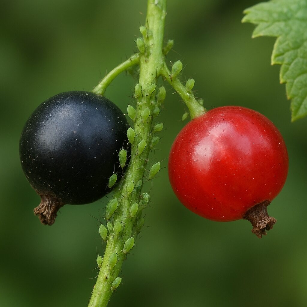 Mszyca porzeczkowa – porzeczka czarna i czerwona