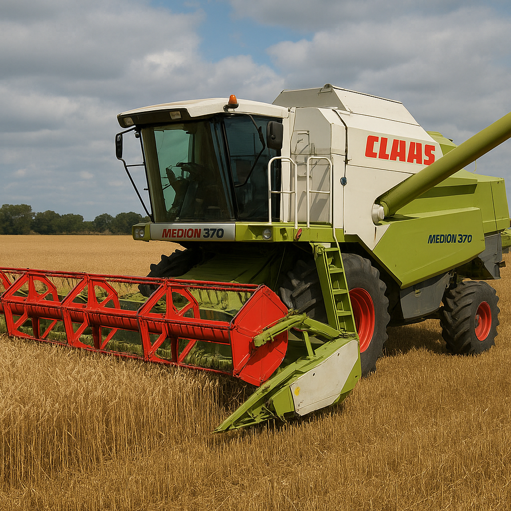 Kombajn Zbożowy Medion 370 – Claas