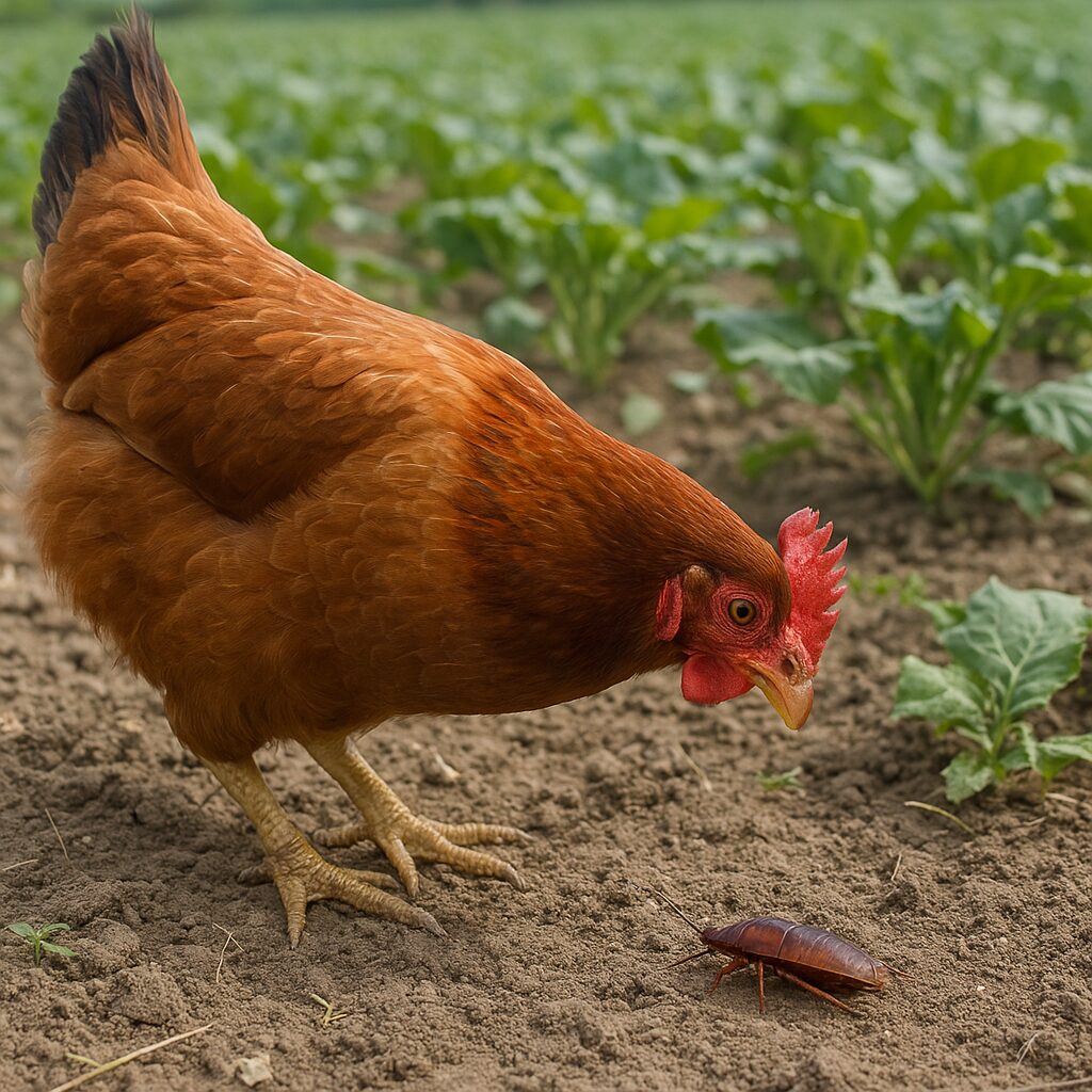 Ptaszyniec – kury, ale przenika też do upraw magazynowych