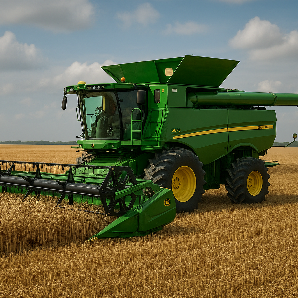 Kombajn Zbożowy S670 – John Deere