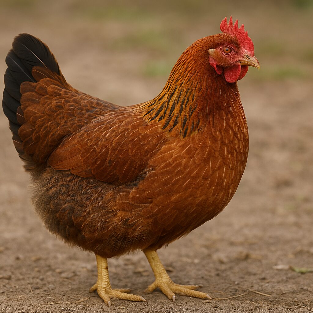 Dominique – Gallus gallus domesticus – kura