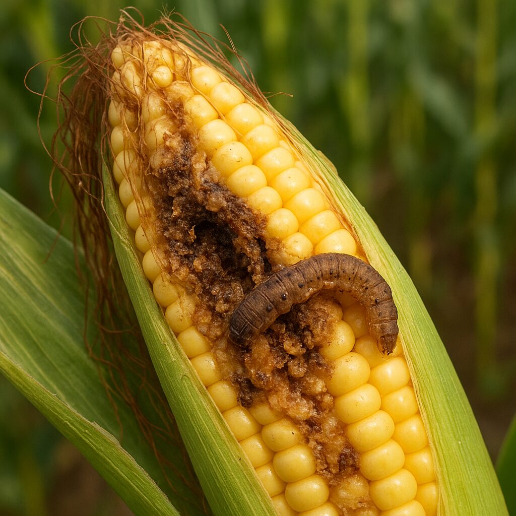 Piętnówka kukurydziana – kukurydza