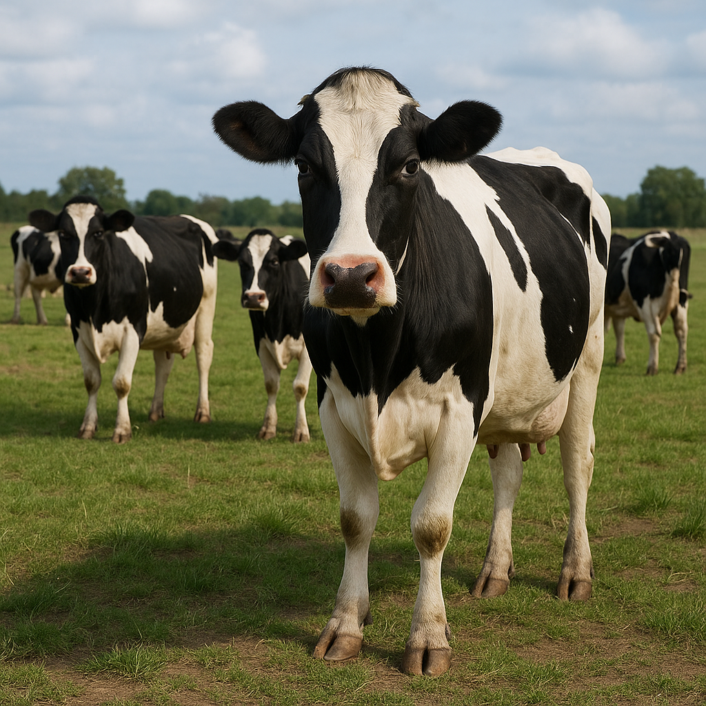 Bydło rasy Polska Holsztyńsko-Fryzyjska