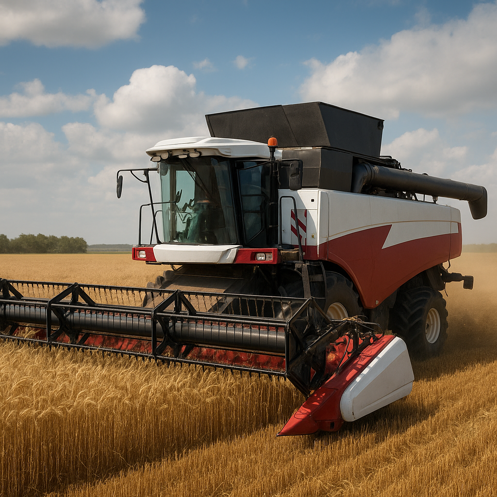 Kombajn Zbożowy Acros 585 – Rostselmash