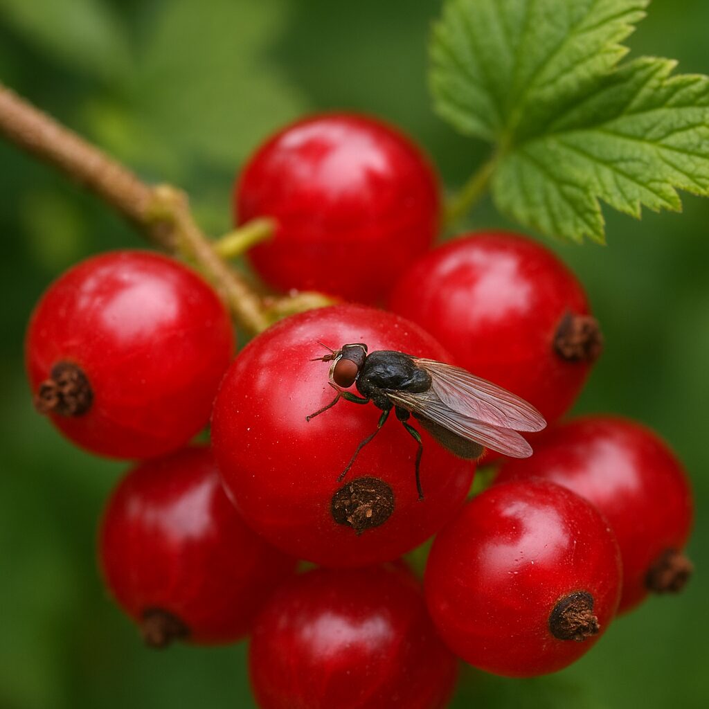 Pryszczarek porzeczkowiec – porzeczki