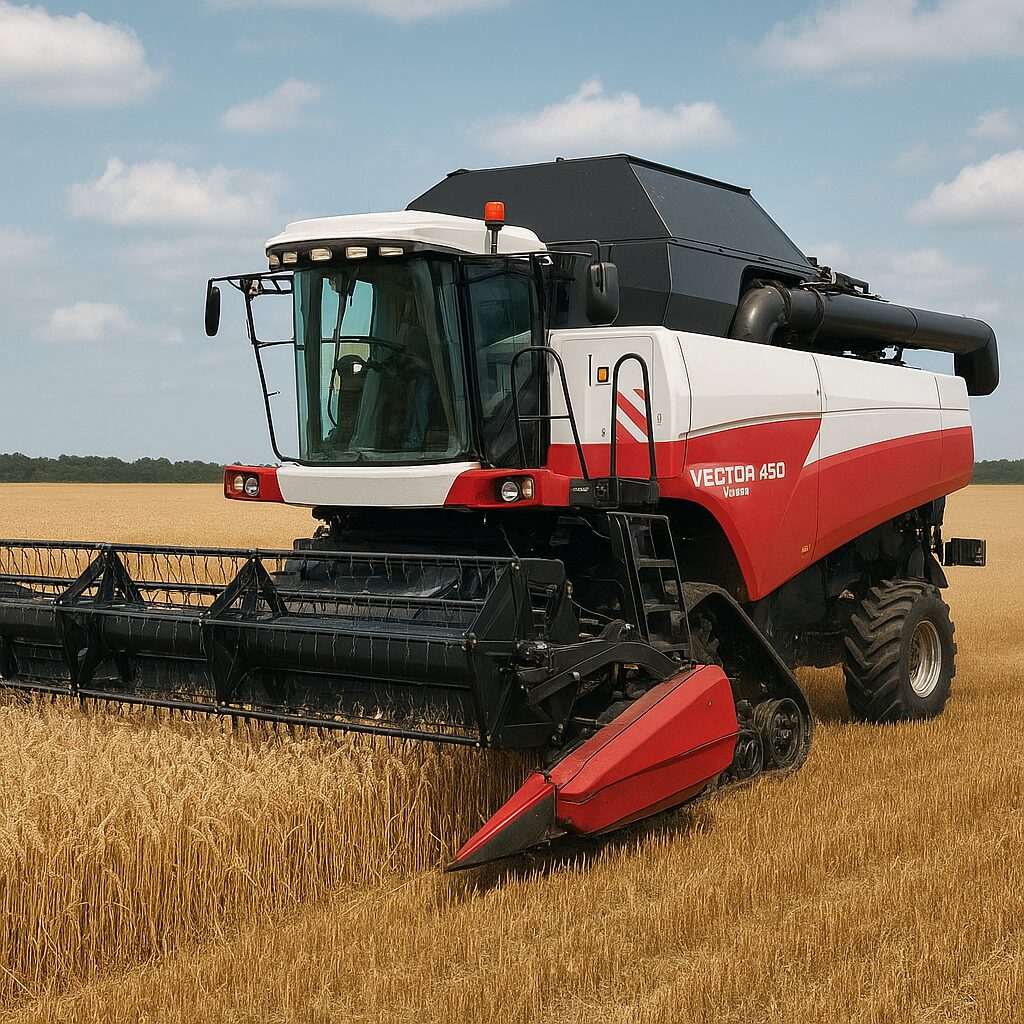 Kombajn Zbożowy Vector 450 Track – Rostselmash