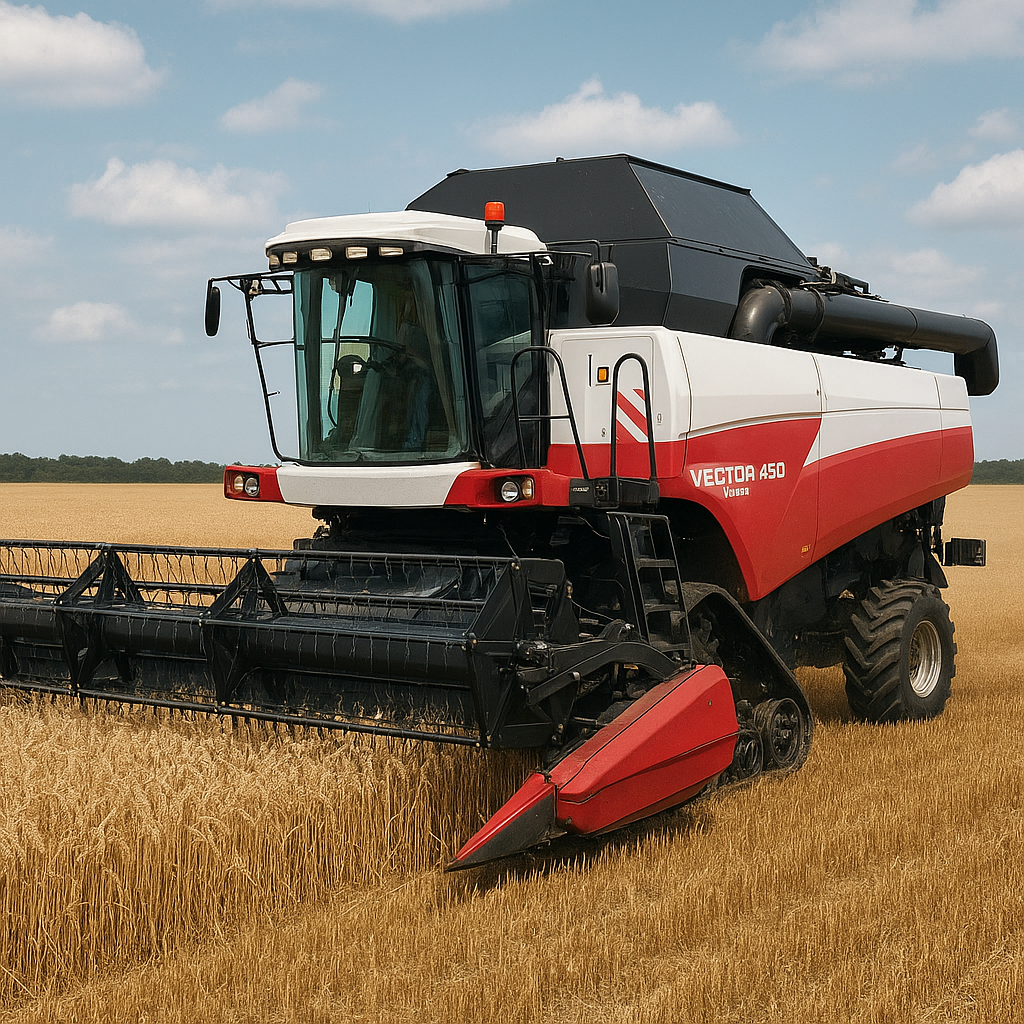 Kombajn Zbożowy Vector 450 Track – Rostselmash