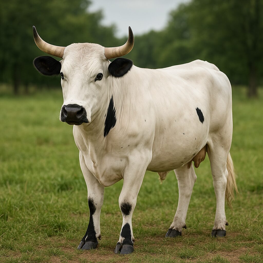 Bydło rasy American White Park