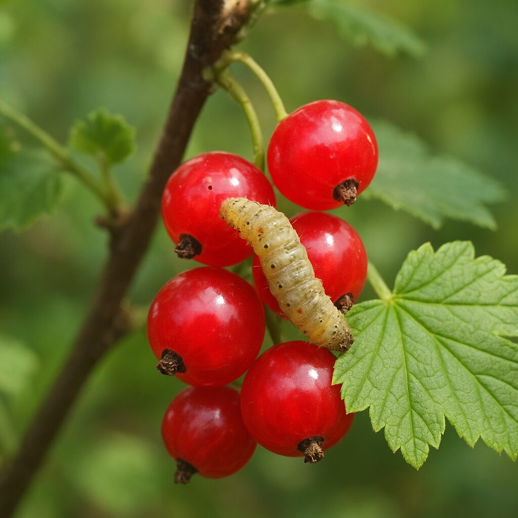 Śluznica porzeczkowa – porzeczki