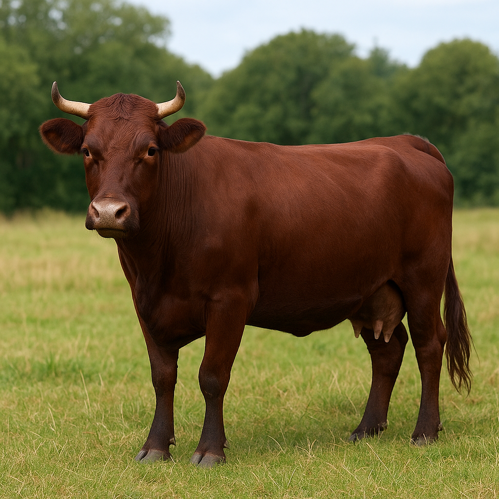 Bydło rasy American Milking Devon