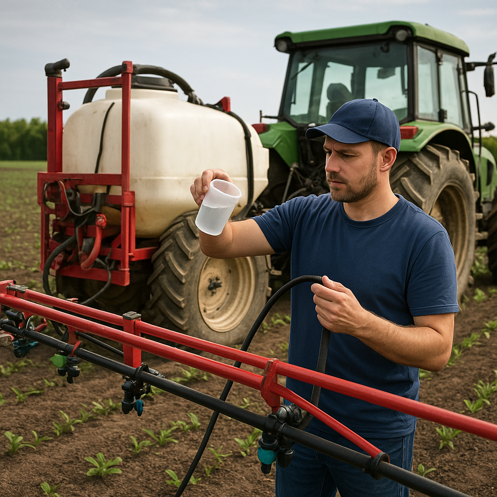 Jak kalibrować opryskiwacz