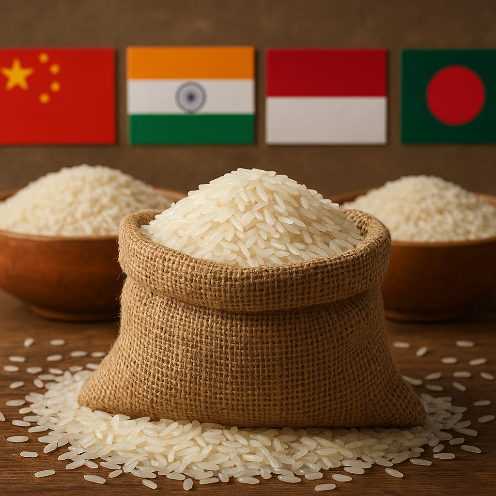 Najwięksi producenci ryżu