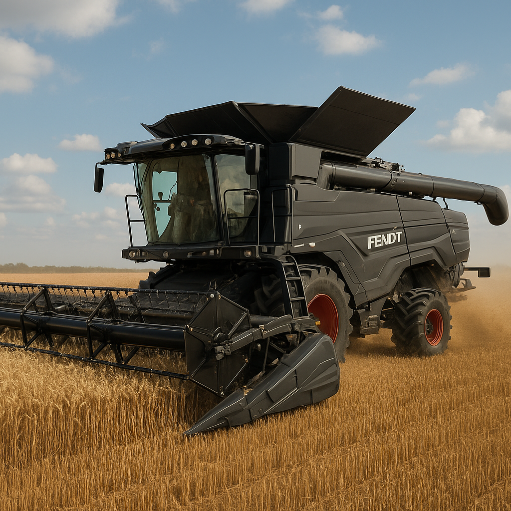 Kombajn Zbożowy Ideal 7S – Fendt