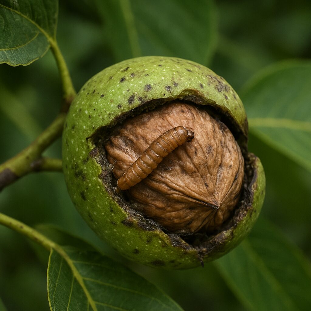 Owocówka orzechóweczka – orzech włoski