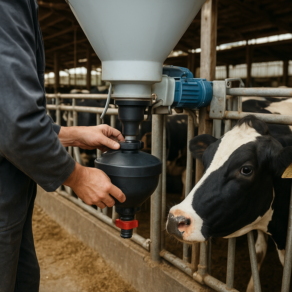 Jak stworzyć automatyczny system karmienia bydła