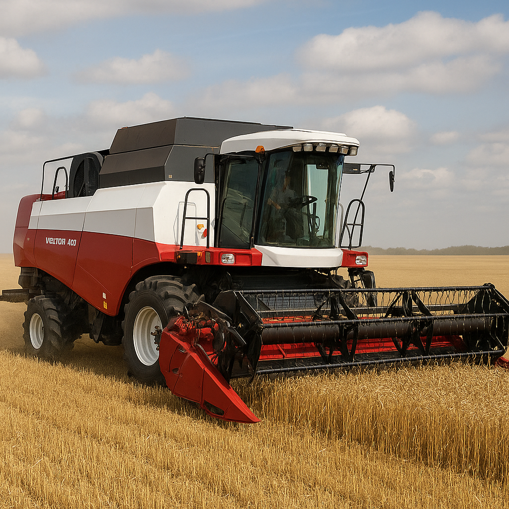 Kombajn Zbożowy Vector 420 – Rostselmash