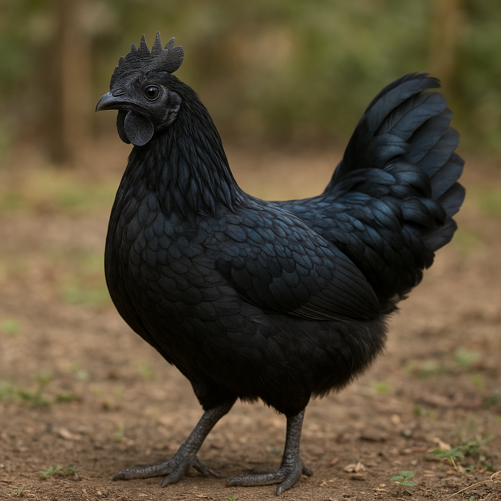 Kadaknath – Gallus gallus domesticus – kura