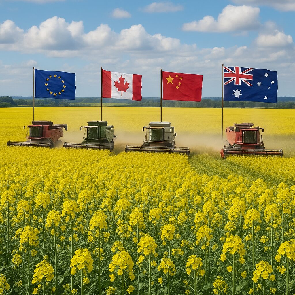 Najwięksi producenci rzepaku