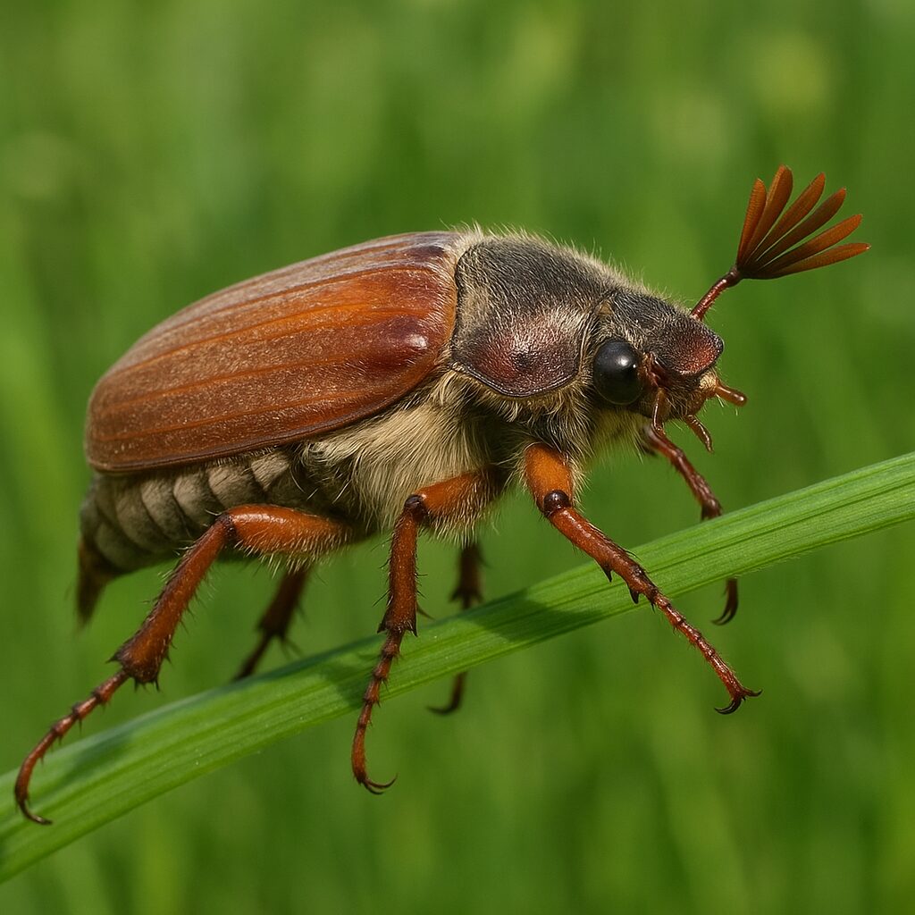 Chrabąszcz kasztanowiec – trawniki, sady