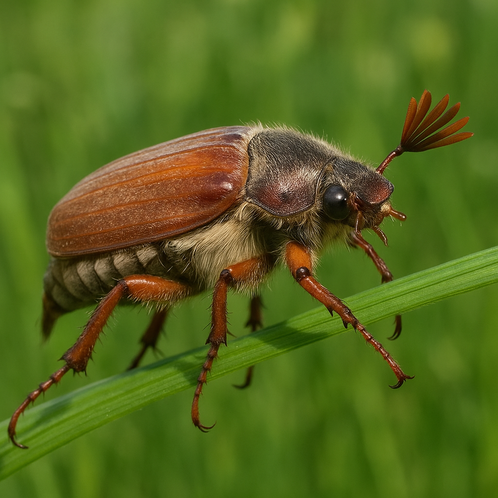 Chrabąszcz kasztanowiec – trawniki, sady