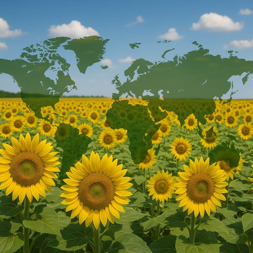 Najwięksi producenci słonecznika
