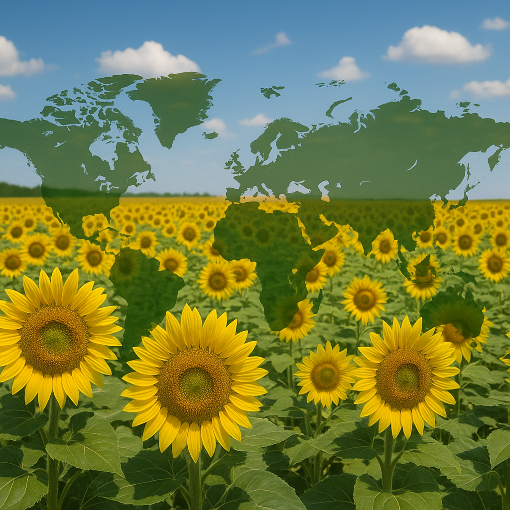 Najwięksi producenci słonecznika