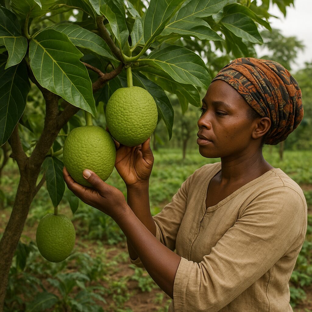 Uprawa drzewa chlebowego afrykańskiego