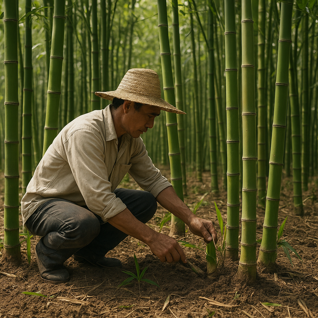 Uprawa bambusa jadalnego