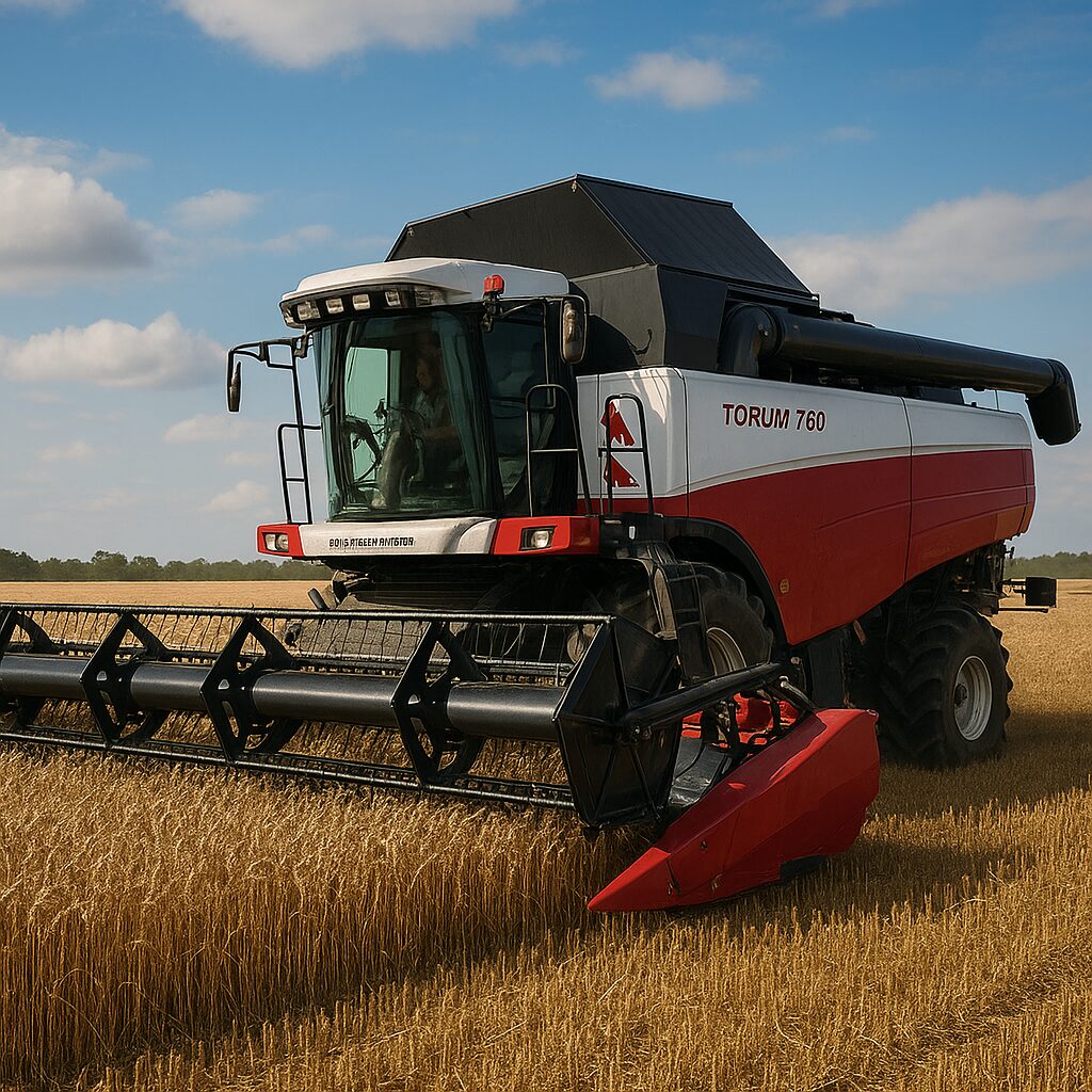 Kombajn Zbożowy Torum 760 – Rostselmash