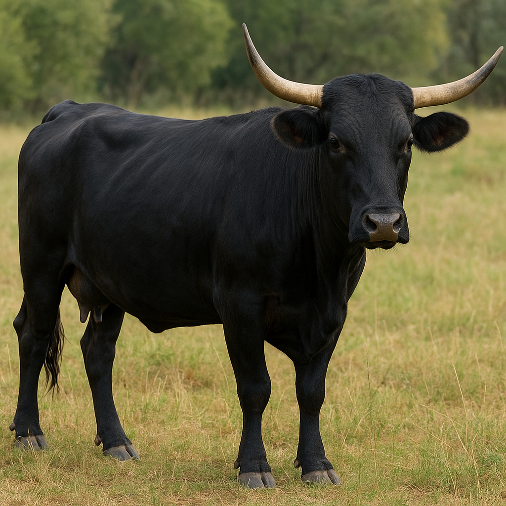 Bydło rasy Berrenda en Negro