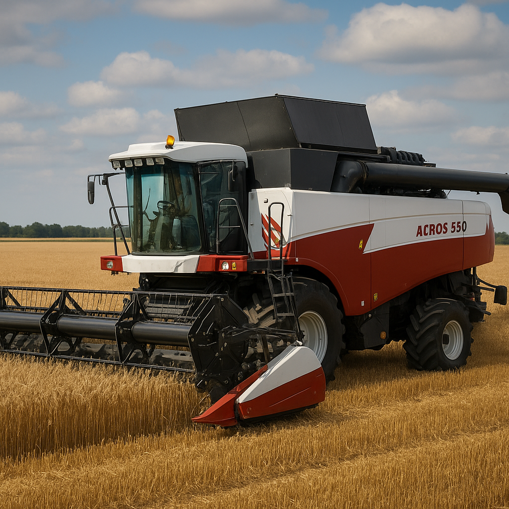 Kombajn Zbożowy Acros 550 – Rostselmash