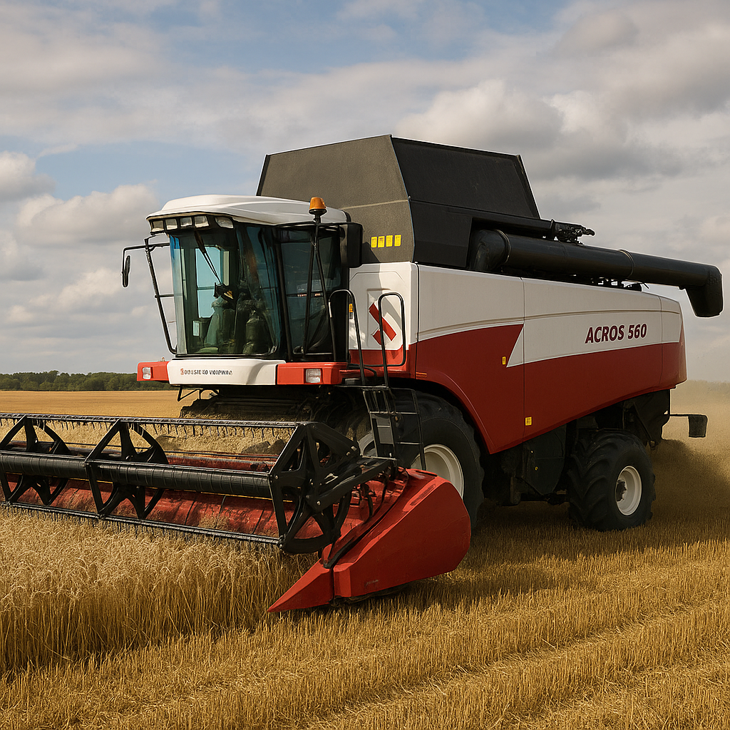 Kombajn Zbożowy Acros 560 – Rostselmash