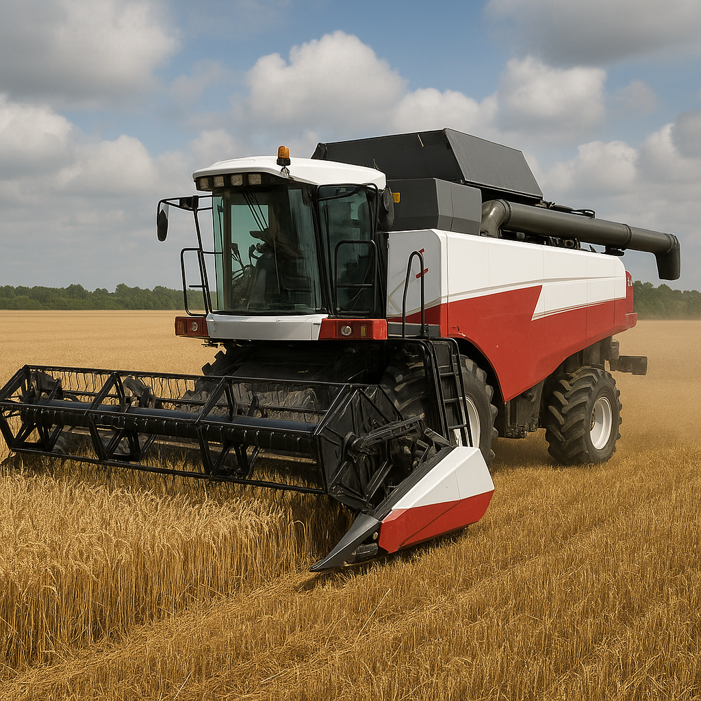 Kombajn Zbożowy Vector 425 – Rostselmash