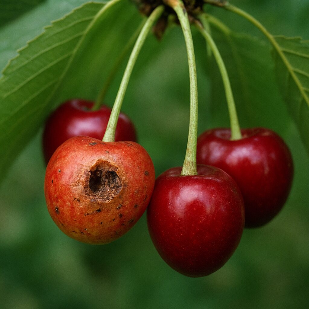Nasionnica czereśniówka – czereśnie, wiśnie