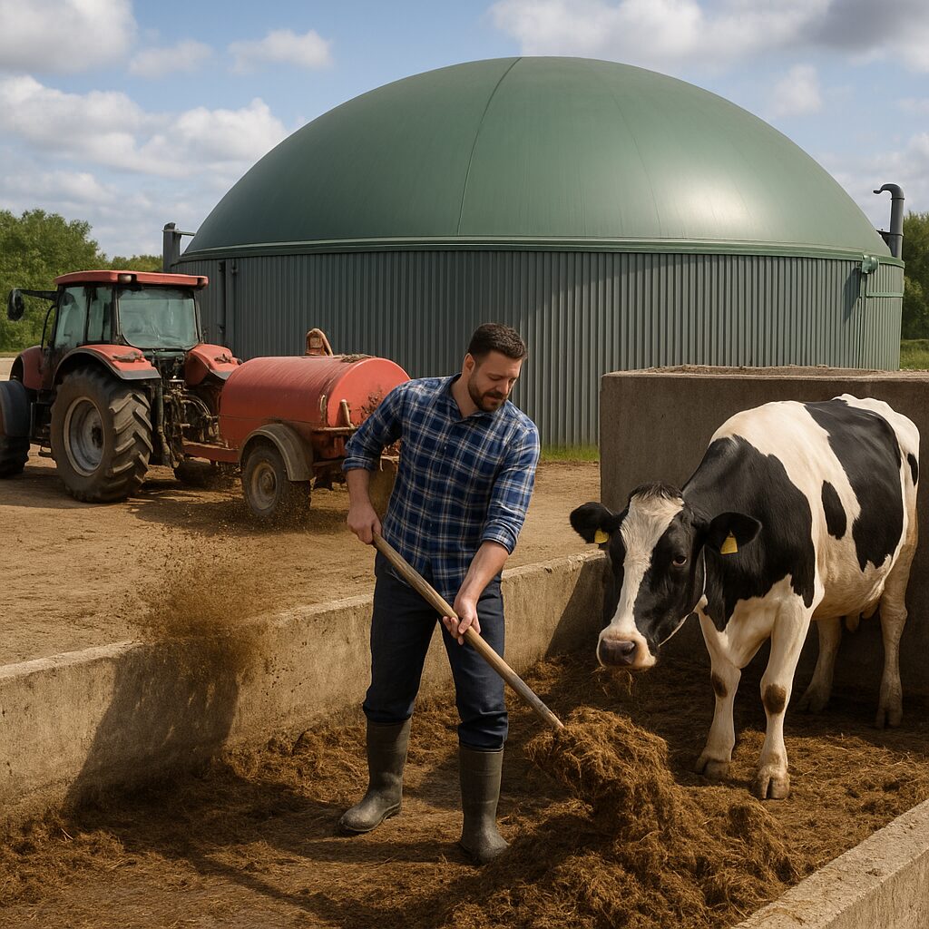 Jak wykorzystać biogaz z odchodów zwierzęcych