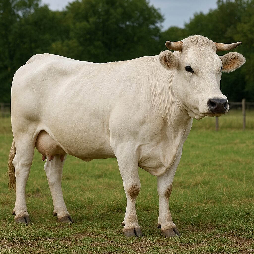 Bydło rasy Bianca Modenese
