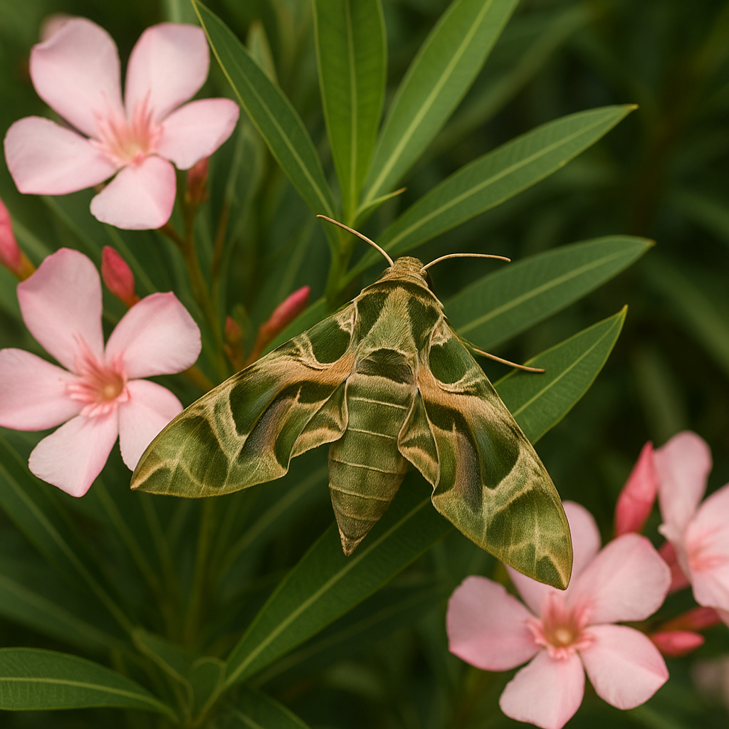Zmrocznik oleandrowiec – oleandry