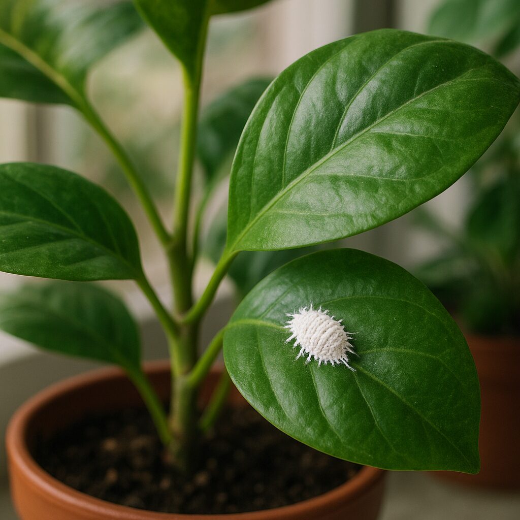 Wełnowiec szklarniowy – rośliny doniczkowe i ozdobne