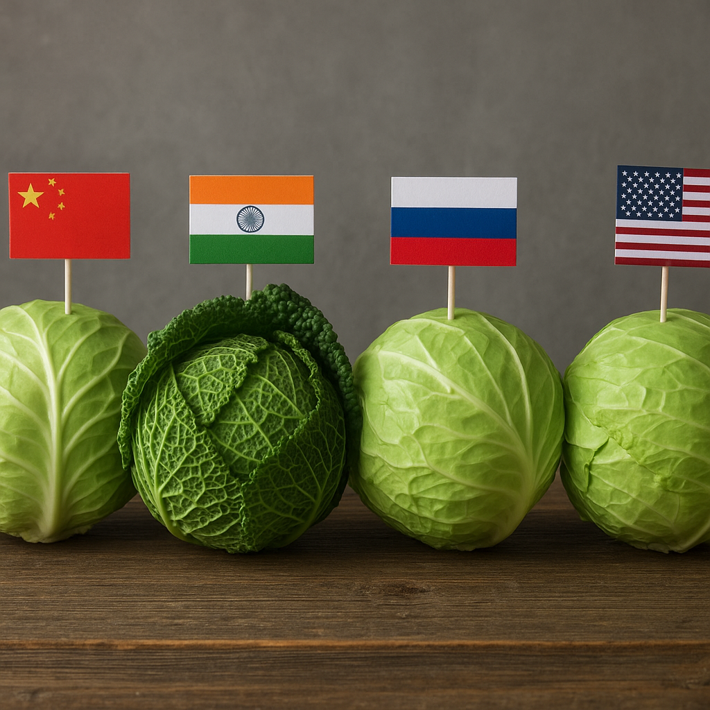 Najwięksi producenci kapusty