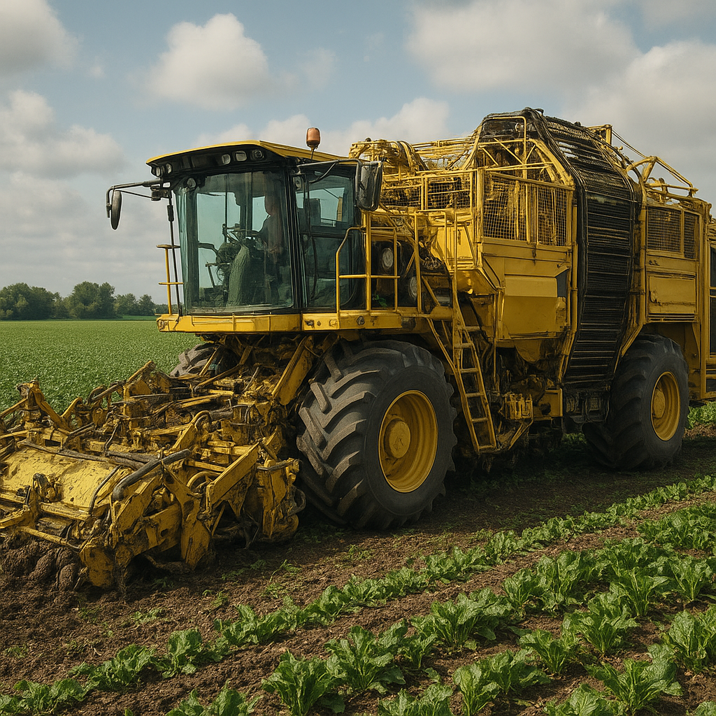 Kombajn Buraczany Tiger 6 – Ropa