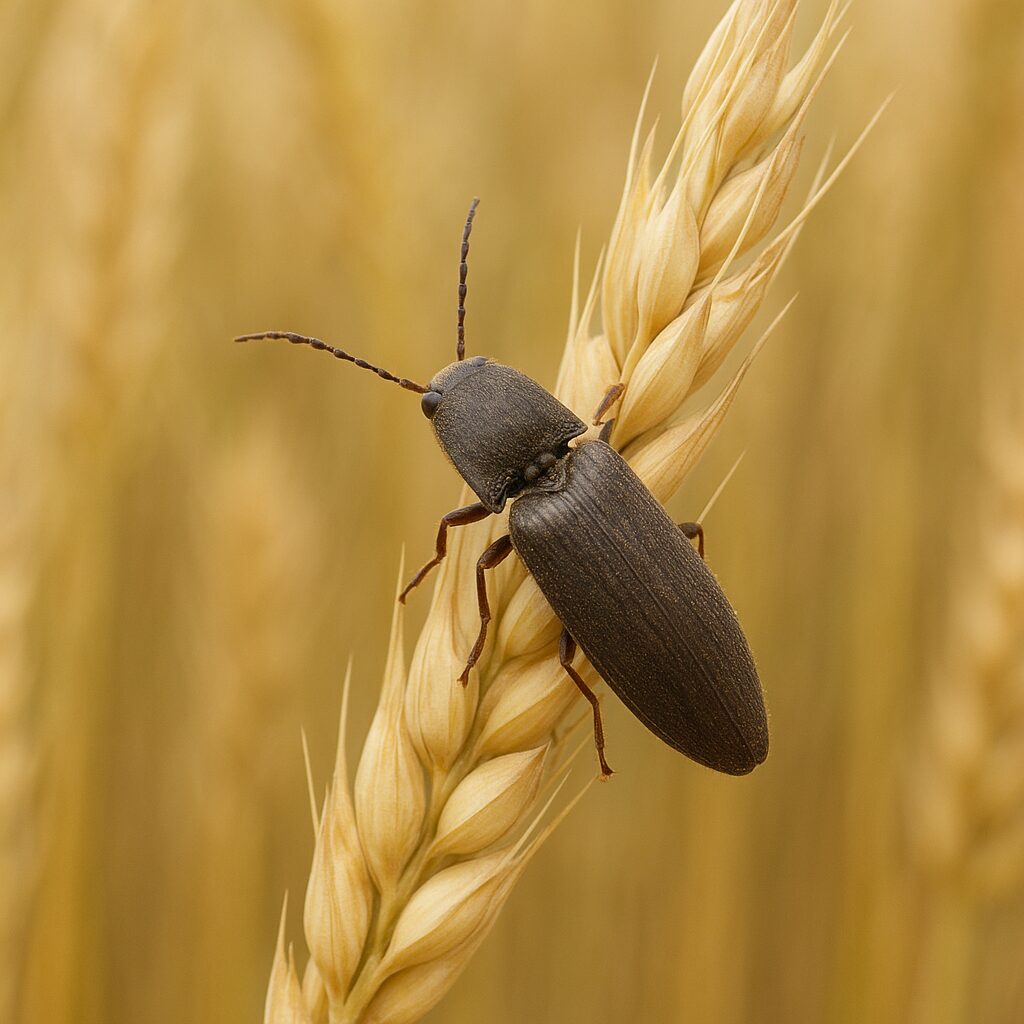 Skrzypionka zbożowa – zboża