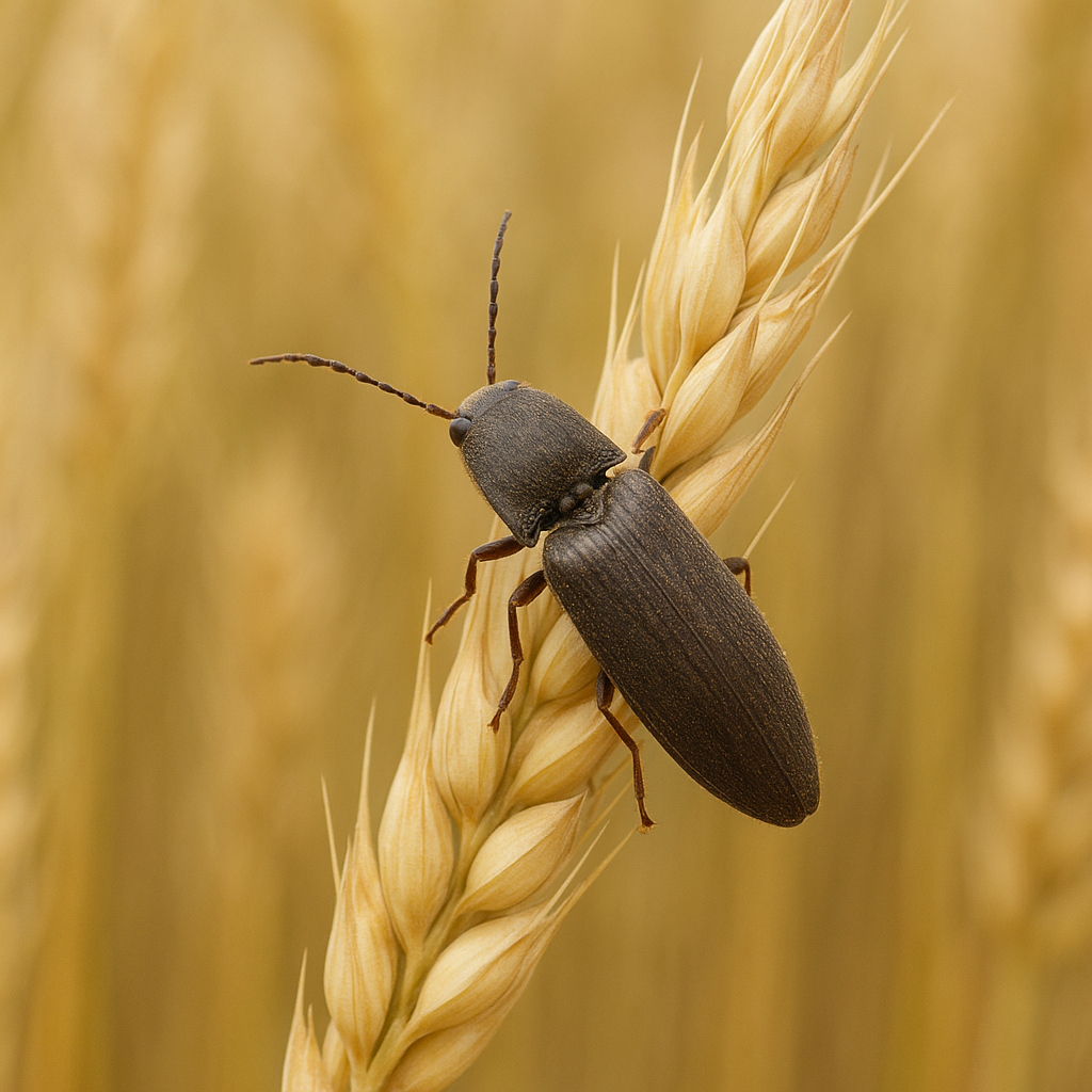 Skrzypionka zbożowa – zboża