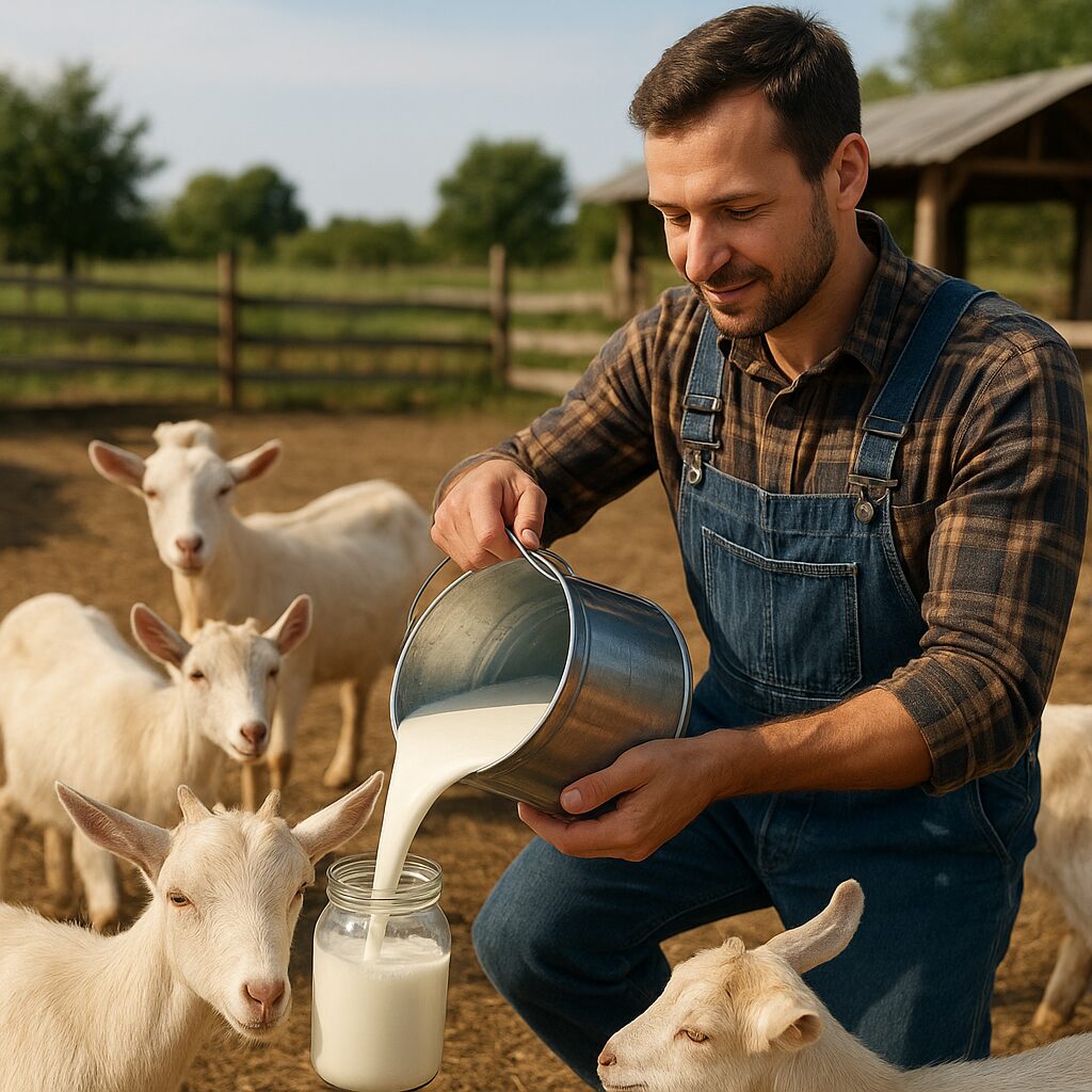 Jak założyć małą hodowlę kóz i sprzedawać kozie mleko
