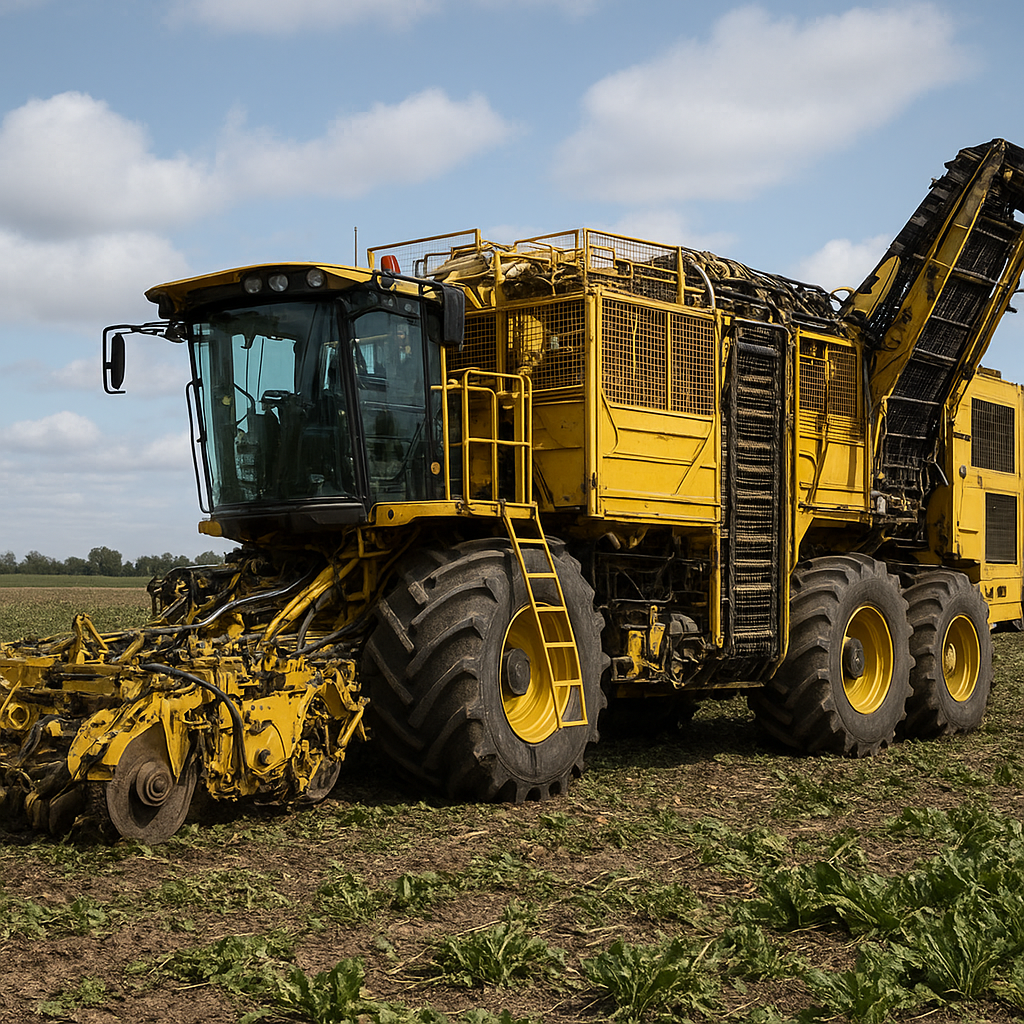 Kombajn Buraczany Euro-Tiger V8 – Ropa