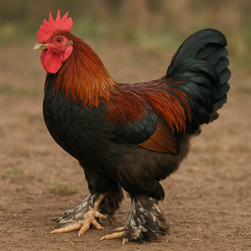 Sabelpoot – Gallus gallus domesticus – kura