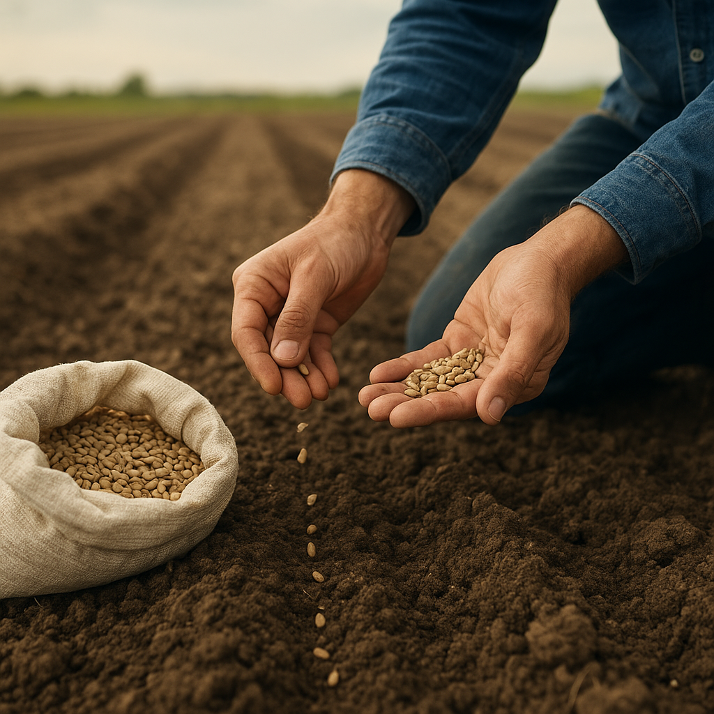 Jak oszczędzać na materiale siewnym