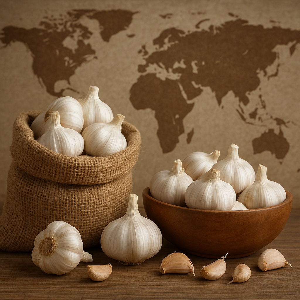 Najwięksi producenci czosnku